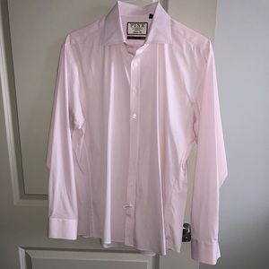 Thomas Pink athletic fit pink shirt sz 17